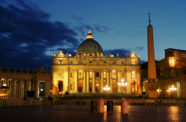 Vatikán - bazilika svatého Petra